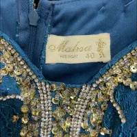 لباس مجلسی گیپور و سنگ دوزی شیک|لباس|خمینی‌شهر, |دیوار