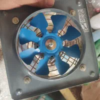 فن تهویه موتور بزرگ ۵۰/۵۰ پره فلزی صنعتی