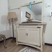 بوفه و کنسول و آیینه تمام چوب