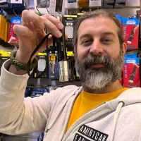 چراغ قوه uvماورابنفش شارژی نور زرد سفیدsmallsun111