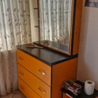 تخت دو نفر نوجوانان و میز ارایش