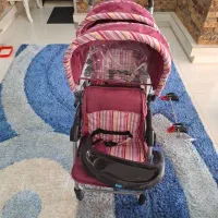 کالسکه دوقلو براوو پشت سرهم استفاده نشده نو نو|کالسکه و لوازم جانبی|شیراز, شهرک مفتح|دیوار