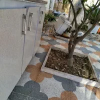 کابینت با سینگ|آب‌چکان و نظم‌دهنده ظروف|فومن, |دیوار