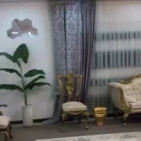 پرده سلطنتی بسیار شیک و تمیز و نو|پرده، رانر، رومیزی|باقرشهر, |دیوار