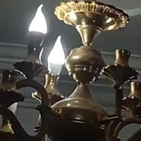 باسلام 5عدد لوستر تمام برنز انصاری|لوستر و چراغ آویز|ارومیه, |دیوار