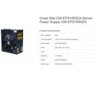 پاور کامپیوتر grate wall1650w|قطعات و لوازم جانبی رایانه|تهران, مخصوص|دیوار