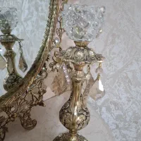 آینه و شمعدان برنجی|آینه|ری, علایین|دیوار