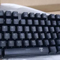 کیبورد T Dagger Bora مکانیکال RGB سوییچ قرمز|قطعات و لوازم جانبی رایانه|رشت, گلباغ نماز|دیوار