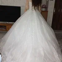 لباس عروس به همراه تاج و تور و ژپون و شنل|لباس|تهران, زهتابی|دیوار