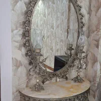  آینه کنسول به همراه دو عدد لاله