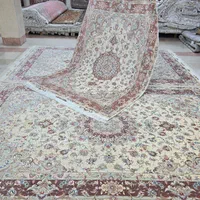 ابریشم دستبافت جفت ۶ متری ۶۰رج تبریز اولیا(علیا)|فرش|تهران, ونک|دیوار