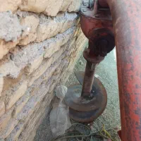 چاله کن انگلیسی پشت تراکتوری