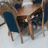 میز نهار خوری ۶ نفره|میز و صندلی غذاخوری|پارسیان, |دیوار