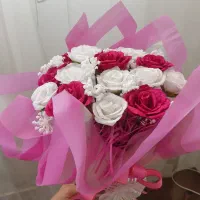 دسته گل رومیزی|گل مصنوعی|شهرکرد, |دیوار