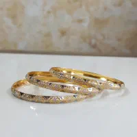 طلا النگو آسیاسایز۲(بدون اجرت)