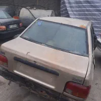 پراید بژ تصادفی