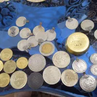 سکه های جمهوری وشاهنشاهی ووزنیه قدیمی|کلکسیون سکه، تمبر، اسکناس|گرمی, |دیوار