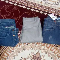 ۳ دست شلوار نو زنانه،مردانه با قیمت مناسب|لباس|گالیکش, |دیوار