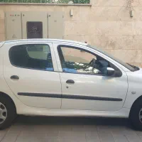 پژو 206 سفید تیپ ۲