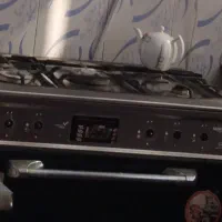 اجاق گاز صفحه استیل کار کرده 3میلیون