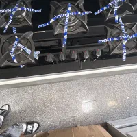 گاز صفحه ای شیشه ای رومیزی ۵شعله|اجاق گاز و لوازم برقی پخت‌وپز|تهران, شهرک ابوذر|دیوار