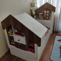 تخت کودک و نوجوان طرح کلبه درحد و فوری