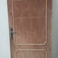 در چوبی .درب اتاق