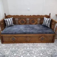 تخت سنتی.نیمکت چوبی.تخت قهوه خانه ای.الاچیق چوبی|خدمات پیشه و مهارت|کرج, کلاک نو|دیوار