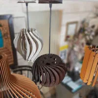 چوبی لوستر اویز