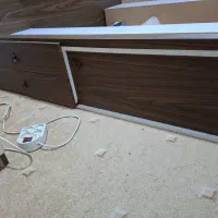 تخت خواب خواب دو نفره با میزتوالت|تخت و سرویس خواب|اندیشه, شهرک کوثر|دیوار