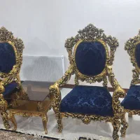 مبل سلطنتی مصری استیل چوب راش|مبلمان خانگی و میز عسلی|چهاردانگه (تهران), |دیوار