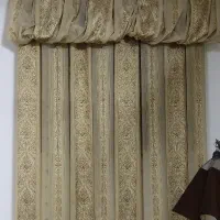 پرده حریر درجه یک چوب پرده هدیه