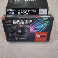 کارت گرافیک Rx 570 Rog Strix 8G|قطعات و لوازم جانبی رایانه|اهواز, شهرک رزمندگان|دیوار