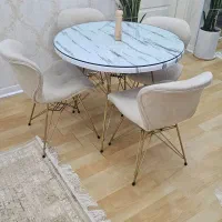 غذا خوری ۴نفره|میز و صندلی غذاخوری|پرند, فاز ۵|دیوار