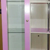 ویترین و کتابخانه ، کمد آینه دار ، تخت ، کمد لباس|تخت و سرویس خواب|قم, انصار‌الحسین|دیوار