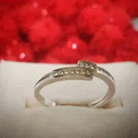 انگشتر گردنبند گوشواره نیم ست نقره