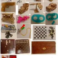 انواع ماکت چوبی، اسباب‌ بازی، شطرنج و تخته