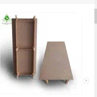 کفی تخت خواب چوبی یک و نیم نفره عرض 120