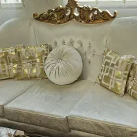 مبل ۹ نفره با میز جلو مبلی و ۲ عدد عسلی