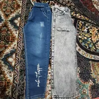 دوعدد شلوار جین دخترانه ۷ـ۶سال|کفش و لباس بچه|مرودشت, بیست متری بیمارستان|دیوار
