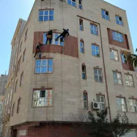 پیچ رولپلاک بدون داربست کار در ارتفاع با طناب راپل