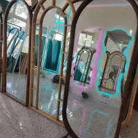 آینه دکوراتیو چوبی آینه قدی آینه بکلایت