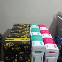 تولیدیی دستمال ۱۰۰ ، ۲۵۰ ، ۵۰۰ برگ اقتصادی