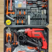 ست پک دریل king star با لوازم ابزار کامل 100 پارچه