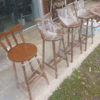 صندلی اپن چوبی اکبند ۴ عدد
