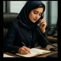 ۳ نفر همکار خانم جهت تماس تلفنی