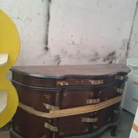 کنسول چوبی چهار درب. مناسب جهیزیه