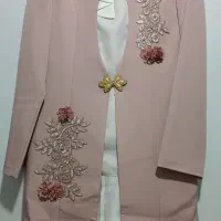 کت و شلوار با تاب و شال