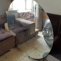 اینه گرد برای استفاده آرایشگاه