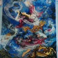 فروش تابلو فرش دستبافت|تابلو فرش|قم, کلهری|دیوار